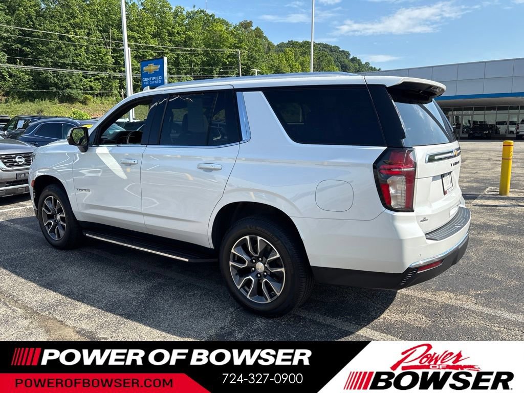 Certified 2022 Chevrolet Tahoe LT w/ Luxury Package AWD/4WD image 3
