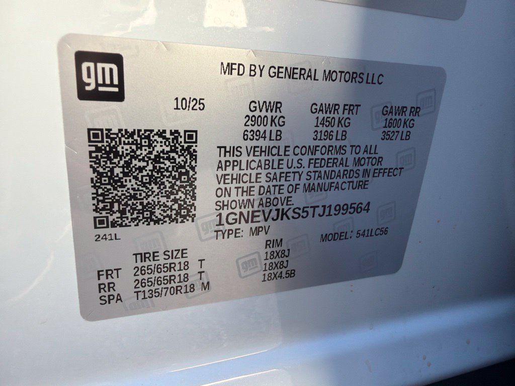 Used 2026 Chevrolet Traverse Z71 w/ Enhanced Driving Package AWD/4WD image 42