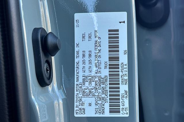 New 2026 Toyota Tundra SR5 AWD/4WD image 27