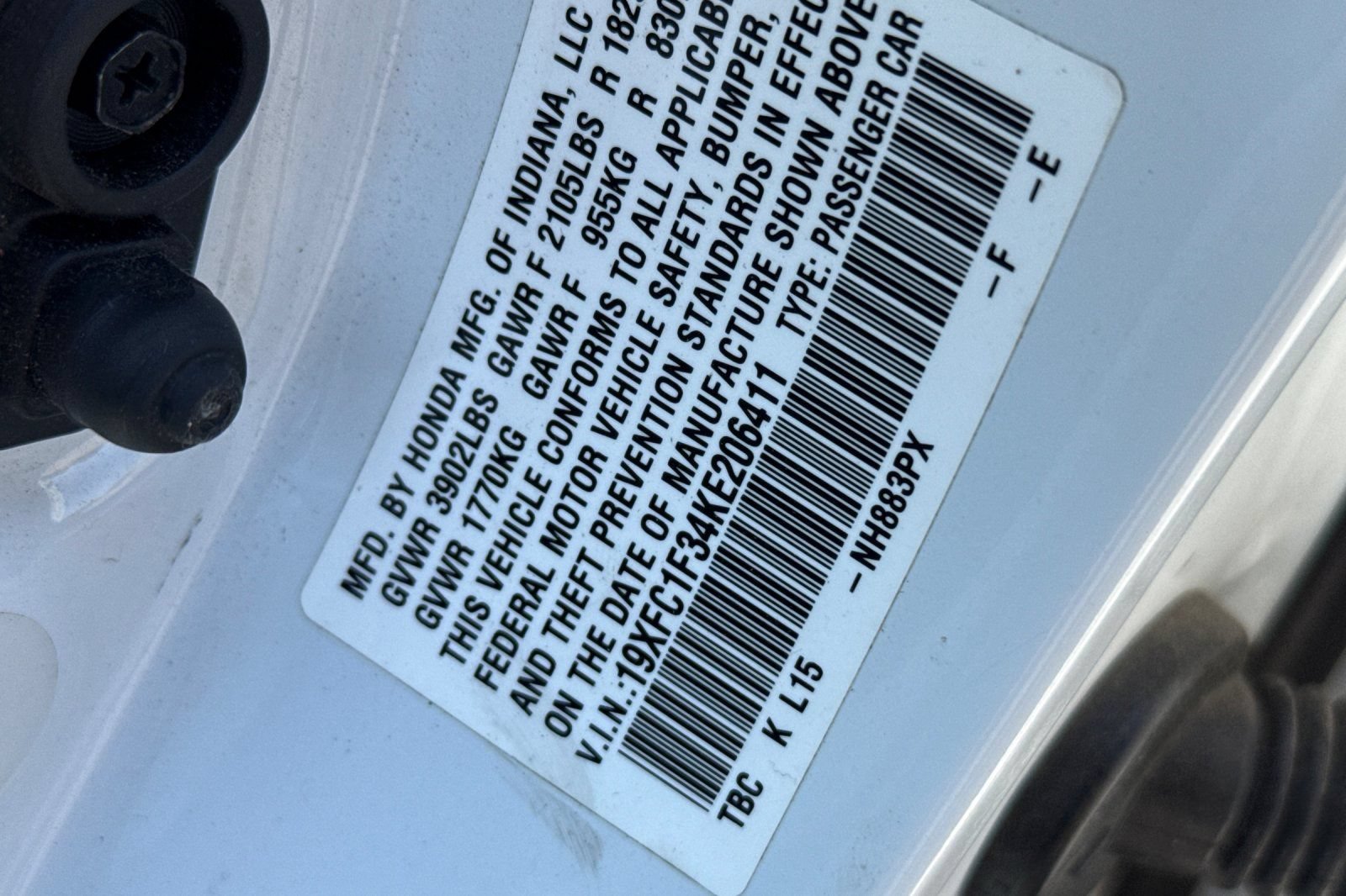 Used 2019 Honda Civic EX image 51