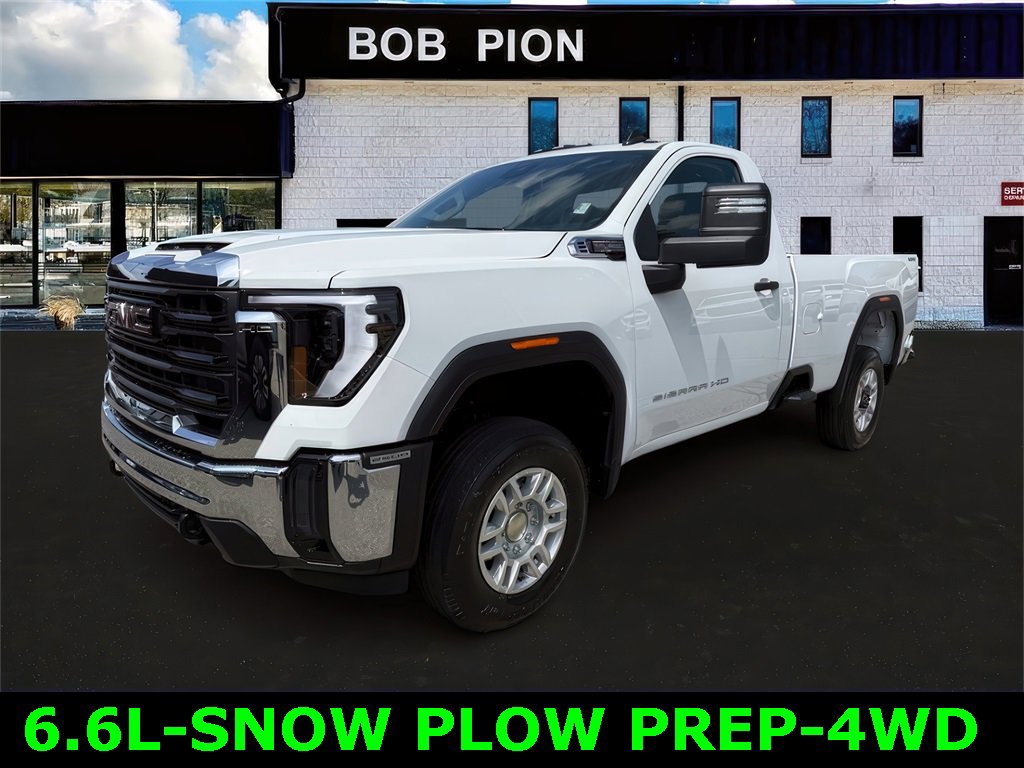 New 2025 GMC Sierra 2500 Pro w/ Snow Plow Prep/Camper Package