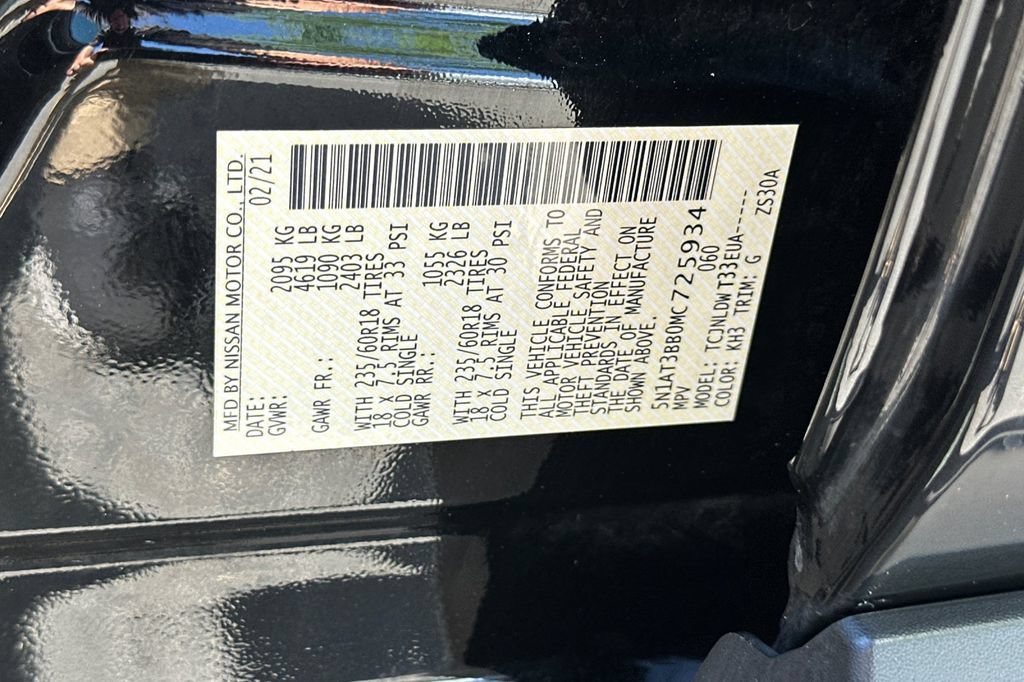 Used 2021 Nissan Rogue SV AWD/4WD image 30