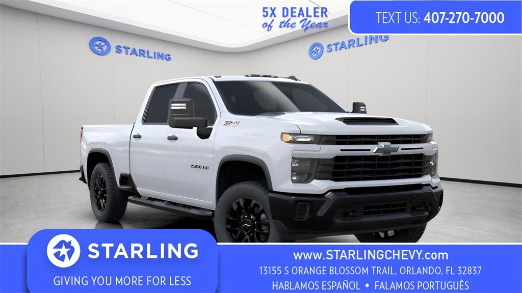 New 2026 Chevrolet Silverado 2500 Custom w/ Custom Value Package