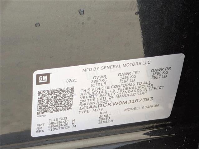 Used 2021 Buick Enclave Premium w/ Surround and Sites Package image 28