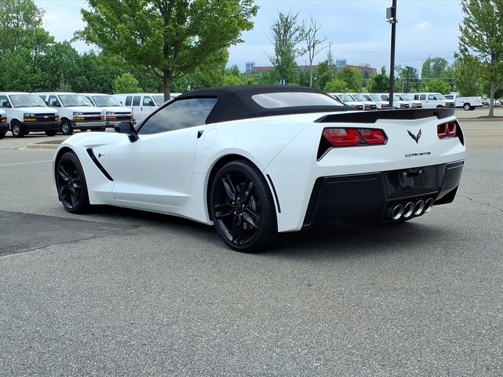 Certified 2017 Chevrolet Corvette Stingray Convertible w/ Battery Protection Package RWD image 34