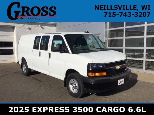 New 2025 Chevrolet Express 3500 Extended w/ Driver Convenience Package RWD image 1