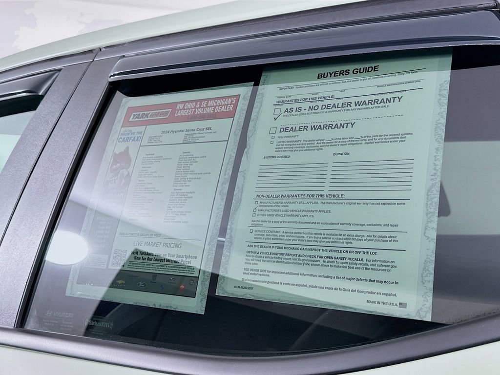 Used 2024 Hyundai Santa Cruz SEL image 13