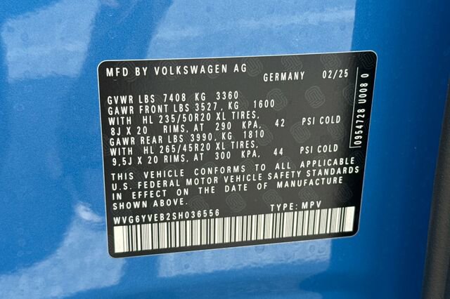 New 2025 Volkswagen ID. Buzz 1st Edition image 29
