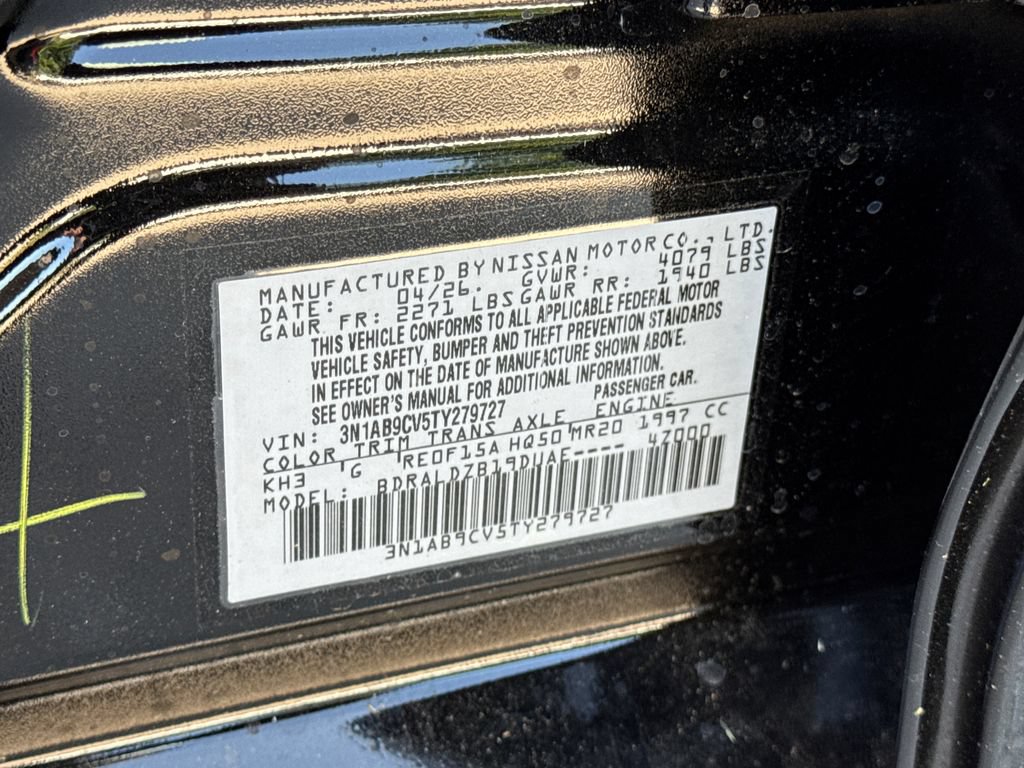 New 2026 Nissan Sentra SV w/ SV Convenience Package FWD image 28