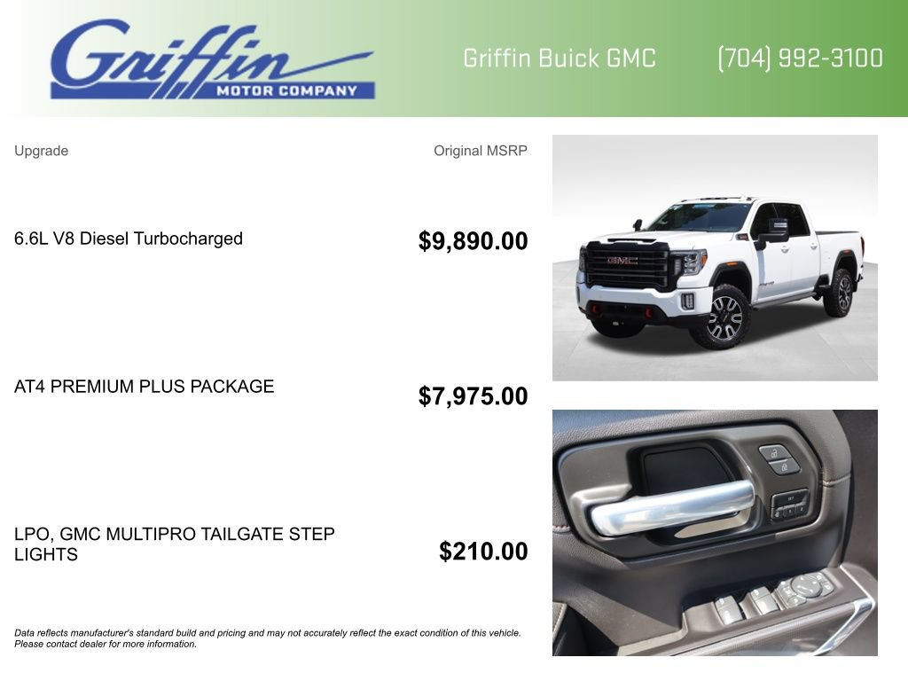 Certified 2022 GMC Sierra 2500 AT4 w/ AT4 Premium Plus Package AWD/4WD image 6