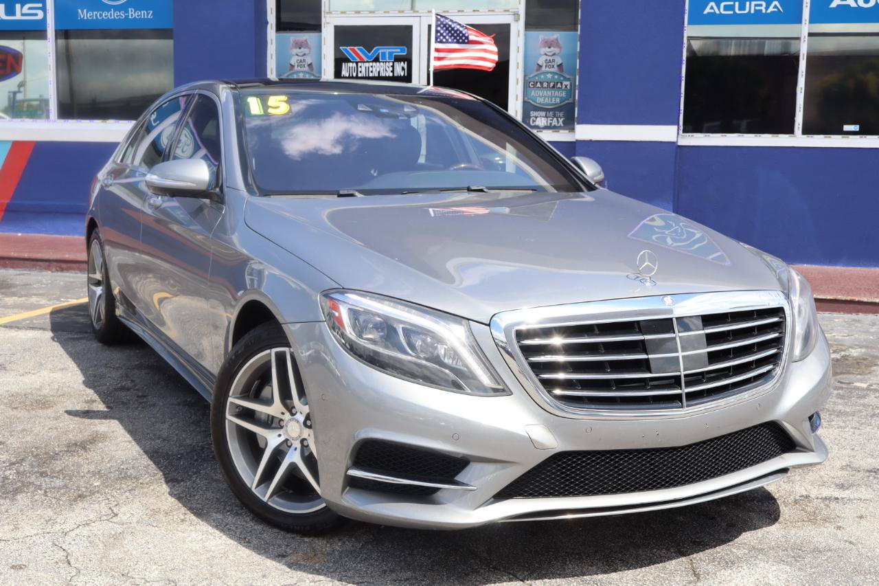 Used 2015 Mercedes-Benz S 550 4MATIC Sedan image 3