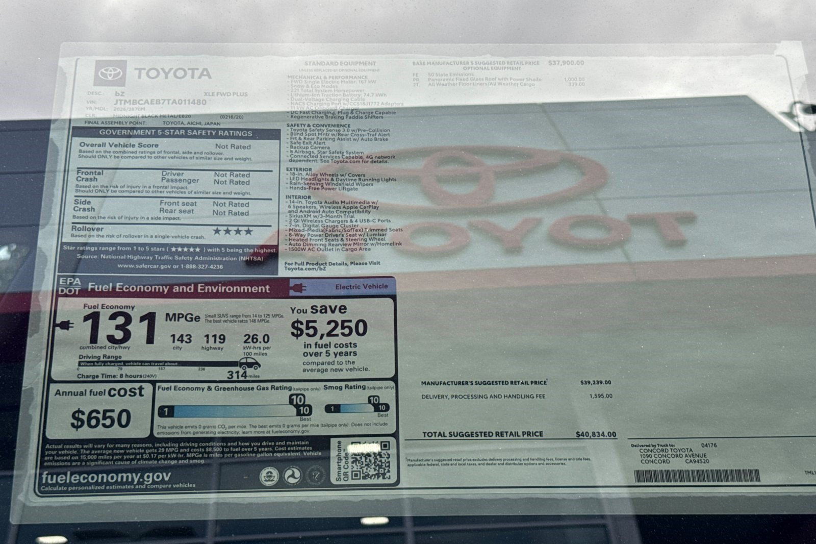 New 2026 Toyota bZ FWD image 29