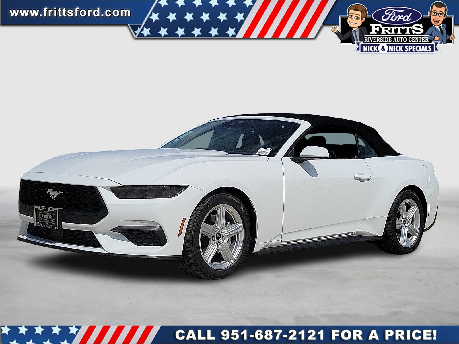 New 2026 Ford Mustang Convertible RWD image 1