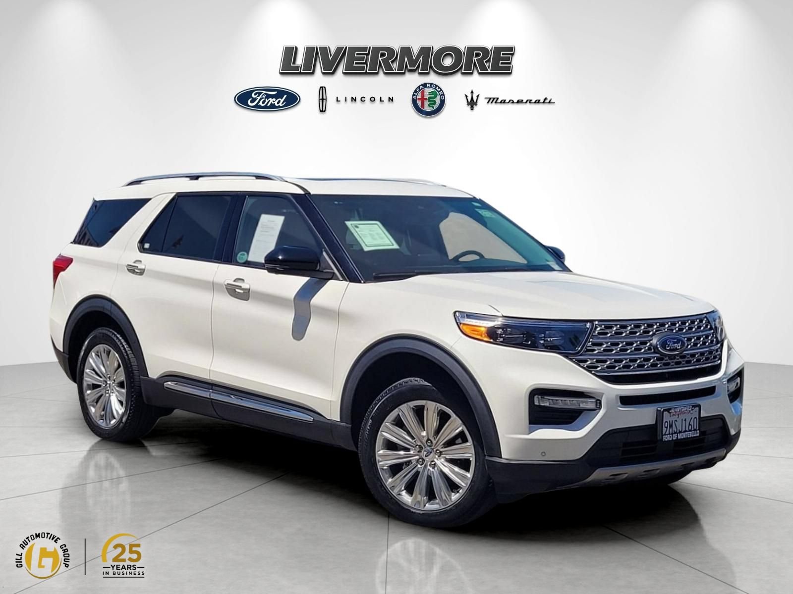 Certified 2023 Ford Explorer Limited w/ Limited Technology Package AWD/4WD image 1