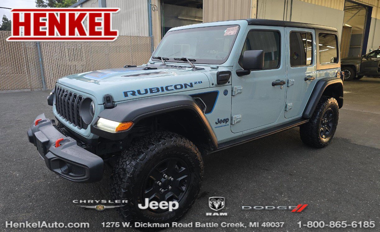 Used 2023 Jeep Wrangler Unlimited Rubicon 4xe