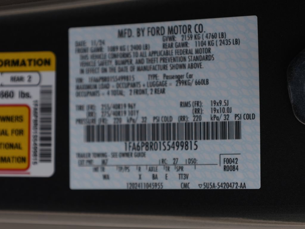 Used 2025 Ford Mustang Dark Horse RWD image 42