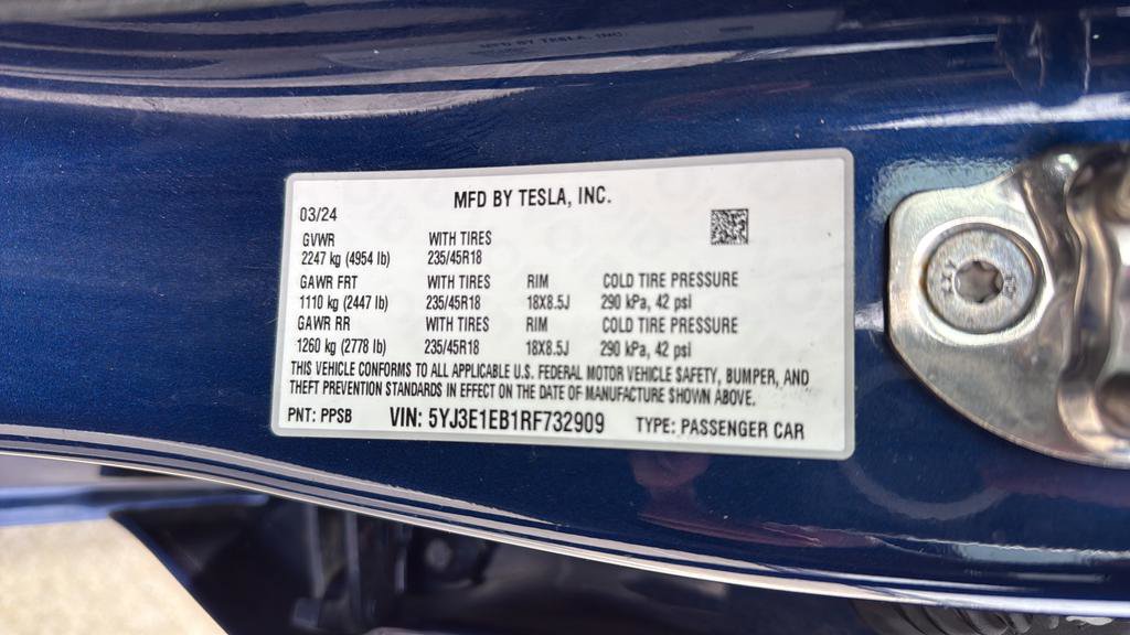Used 2024 Tesla Model 3 Long Range image 19
