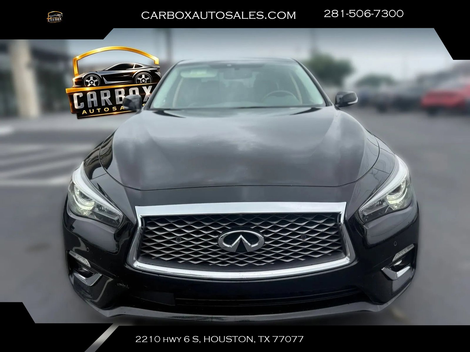 Used 2020 INFINITI Q50 Luxe w/ Essential Package (3.0T Luxe) RWD image 8