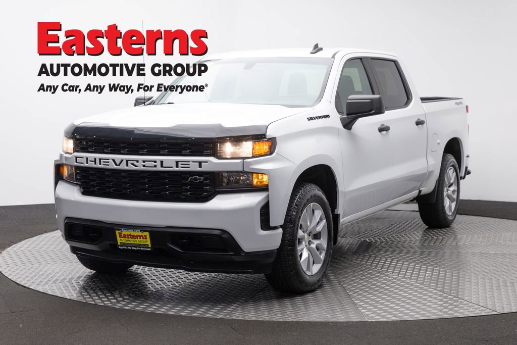 Used 2021 Chevrolet Silverado 1500 Custom w/ LPO, Dark Essentials Package