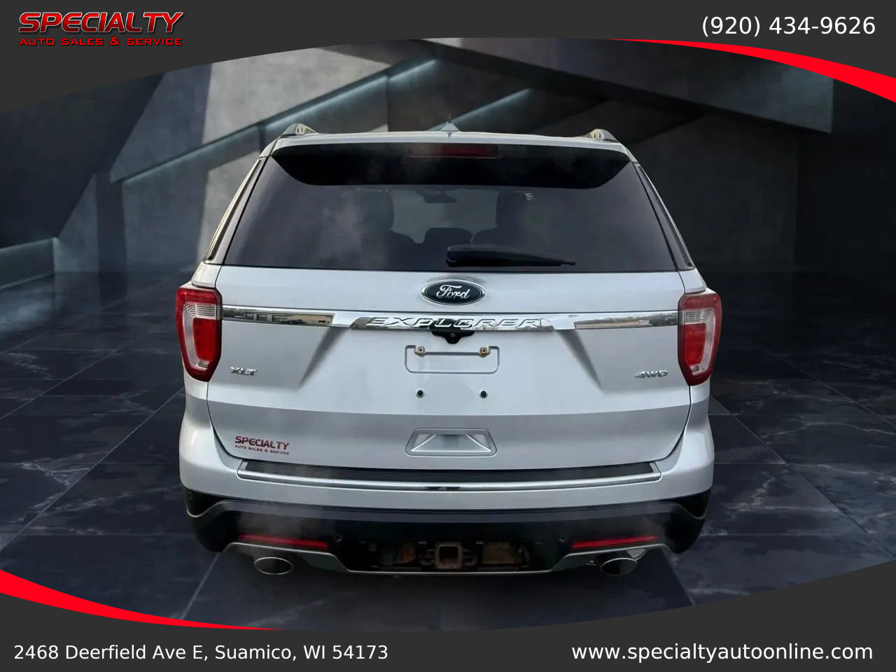 Used 2018 Ford Explorer XLT w/ Equipment Group 202A image 4