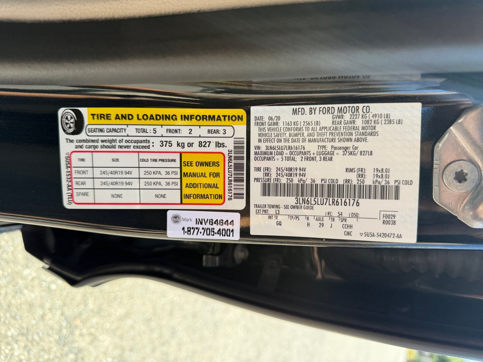 Used 2020 Lincoln MKZ Reserve w/ Luxury Package FWD image 29