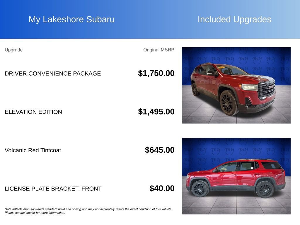 Used 2023 GMC Acadia SLE w/ Driver Convenience Package image 8