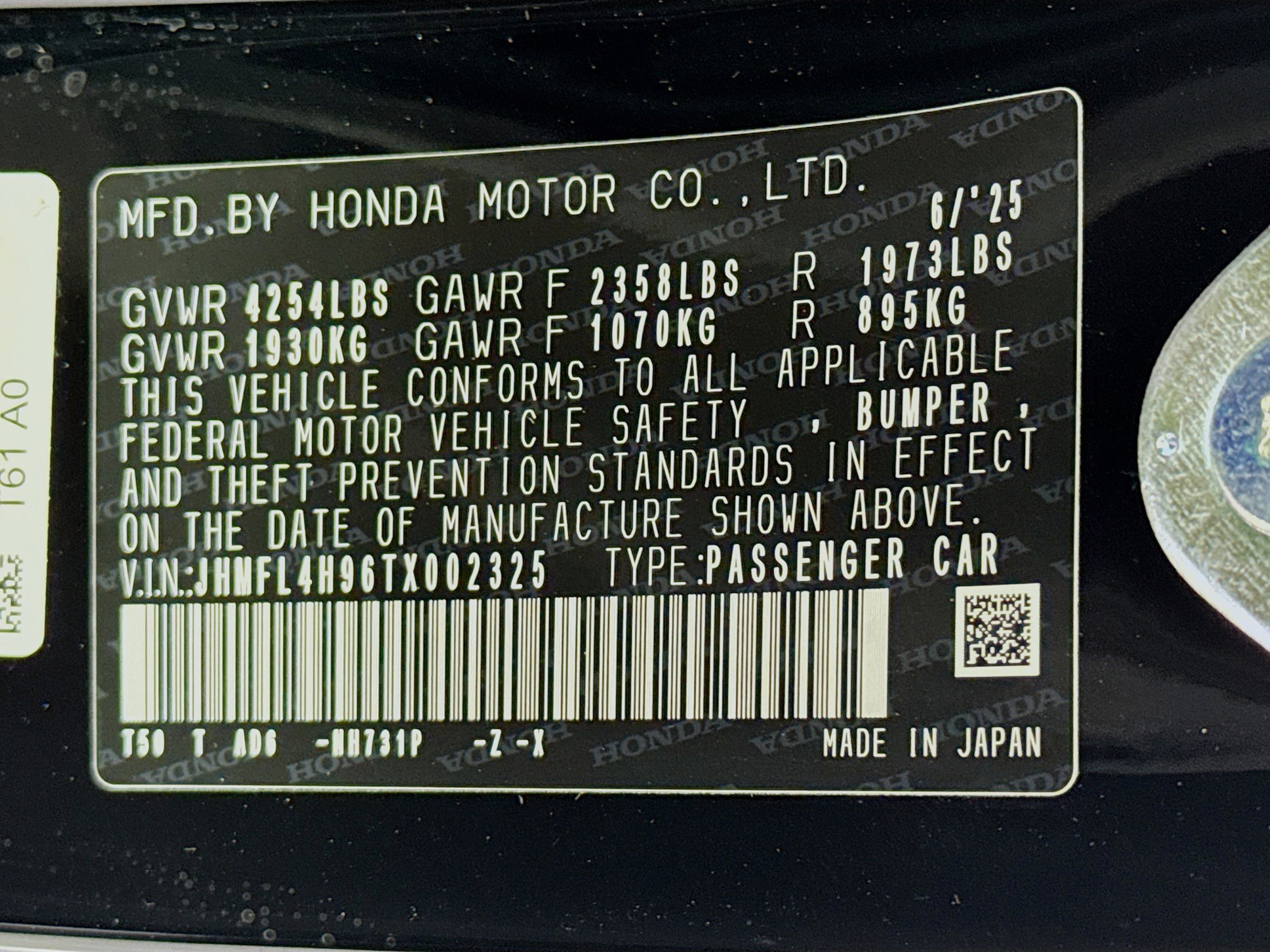 New 2026 Honda Civic Sport Touring image 33