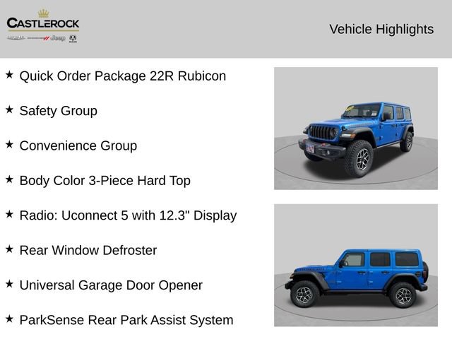 Certified 2026 Jeep Wrangler Unlimited Rubicon w/ Safety Group AWD/4WD image 4