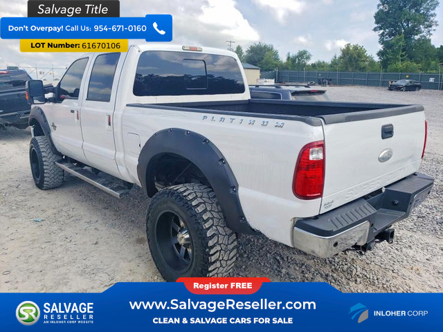 Used 2014 Ford F250 Platinum w/ FX4 Off-Road Package AWD/4WD image 3