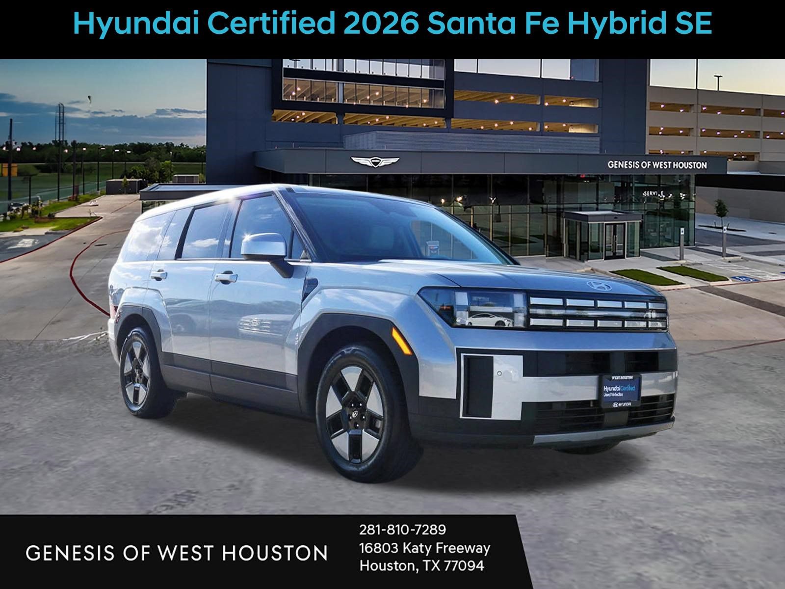 Certified 2026 Hyundai Santa Fe SE FWD image 1