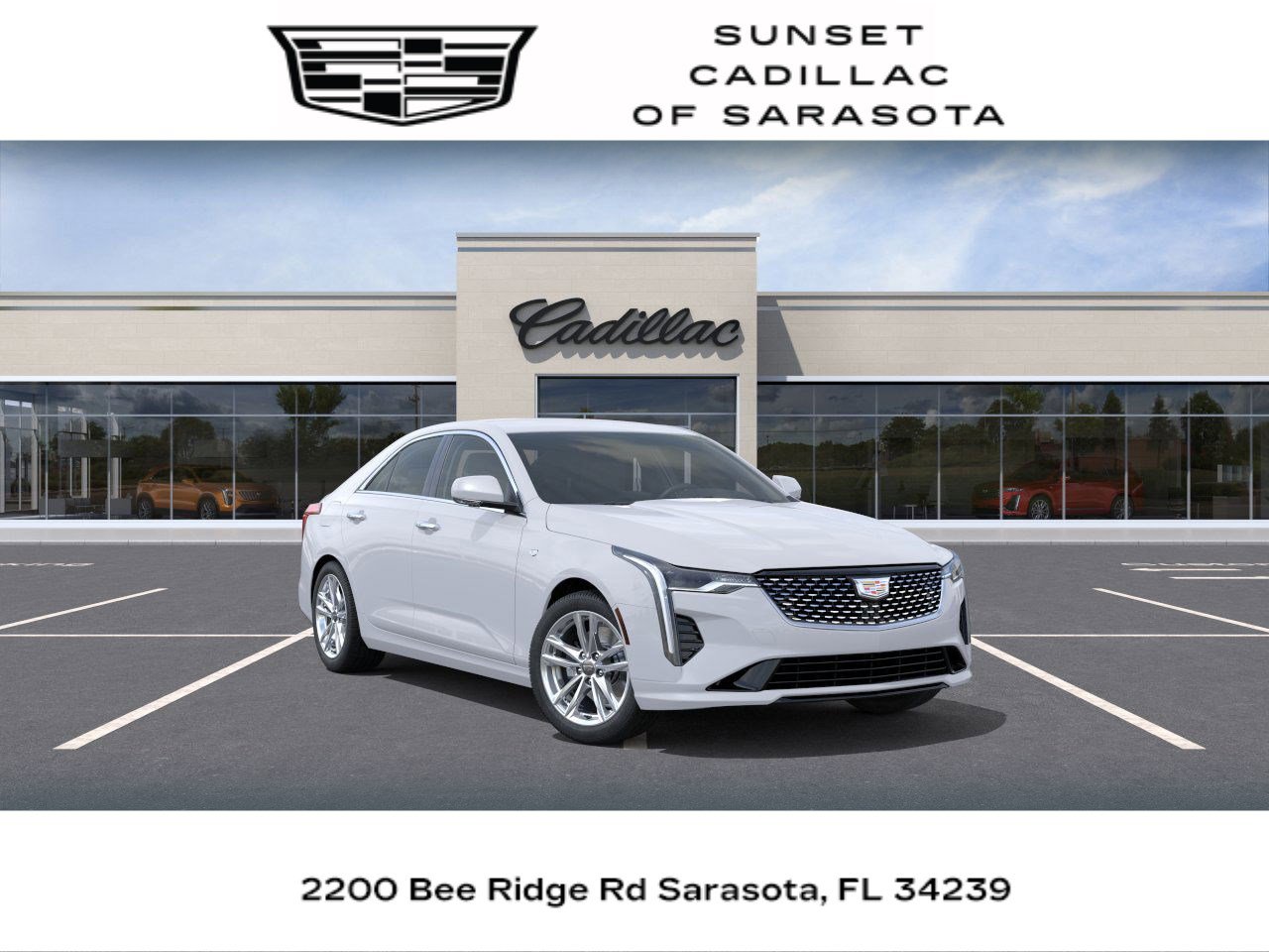 New 2026 Cadillac CT4 Luxury