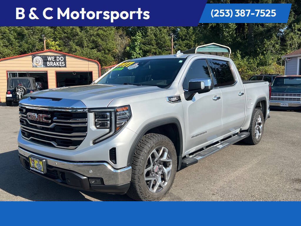 Used 2022 GMC Sierra 1500 SLT w/ SLT Premium Plus Package AWD/4WD image 1