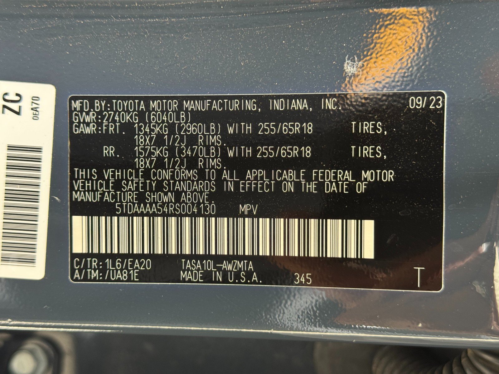 Used 2024 Toyota Grand Highlander FWD image 44