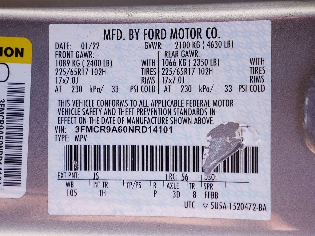 Used 2022 Ford Bronco Sport AWD/4WD image 58
