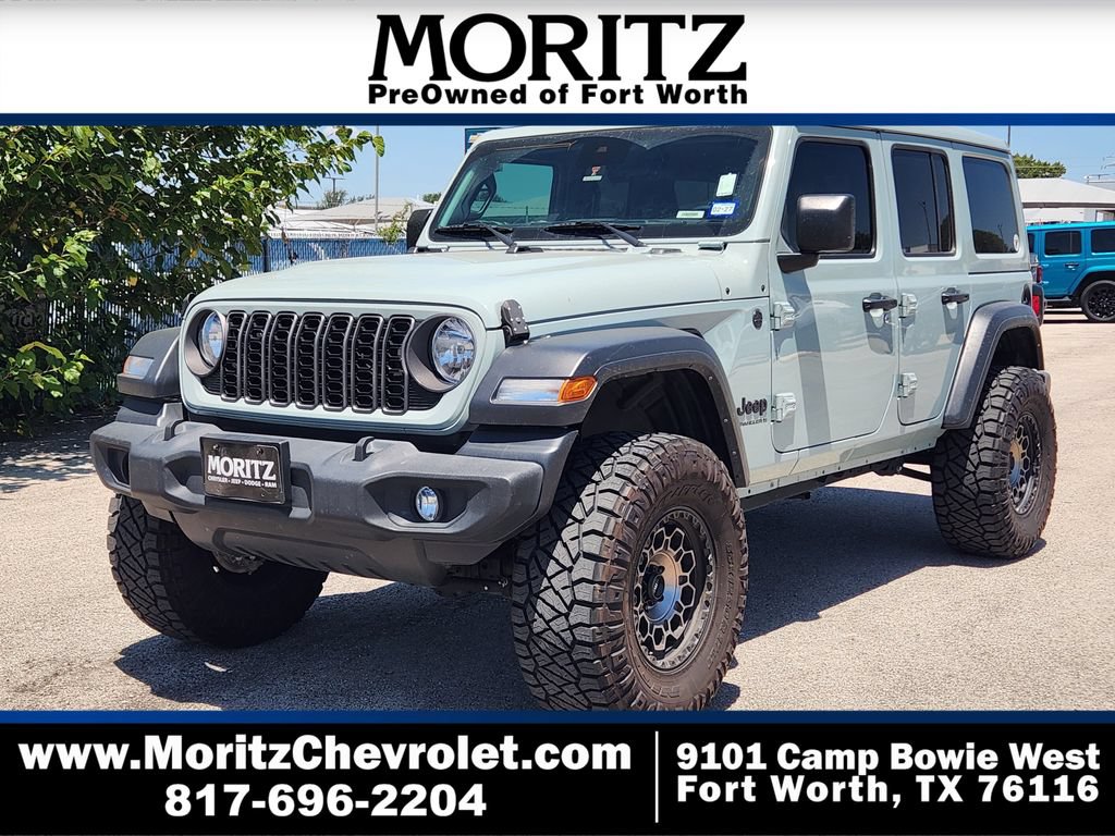 Used 2024 Jeep Wrangler Unlimited Sport AWD/4WD image 1