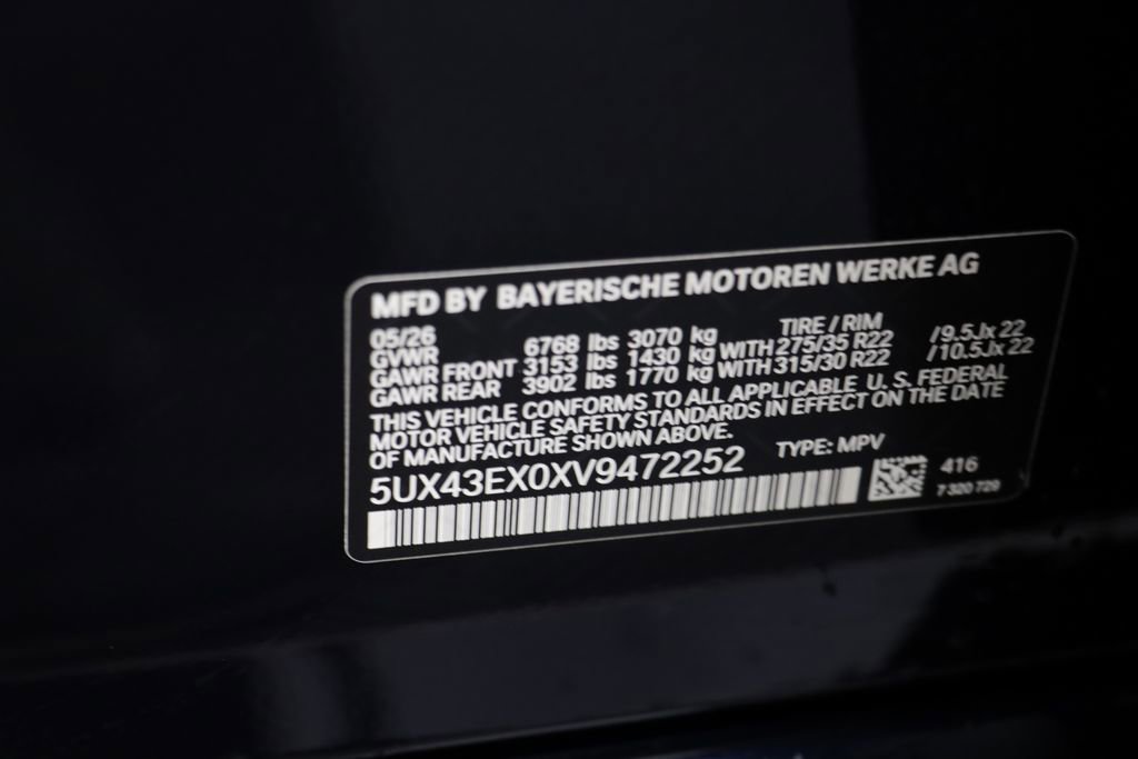 New 2027 BMW X6 M60i AWD/4WD image 26