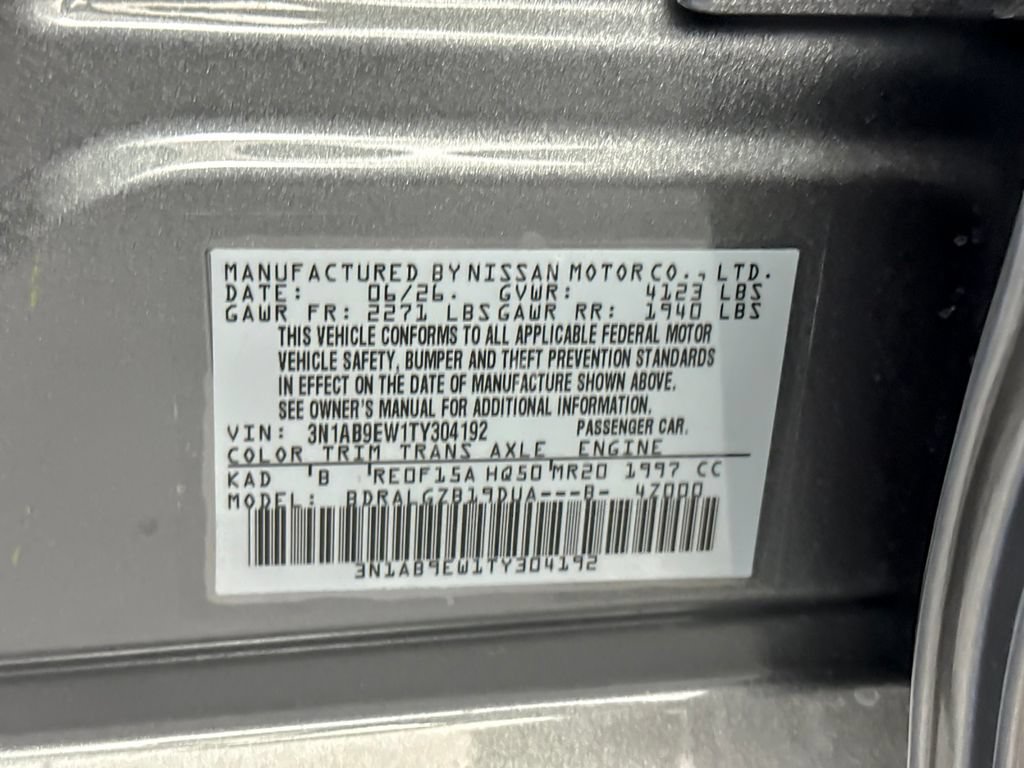 New 2026 Nissan Sentra SL w/ Floor Mat Package FWD image 26