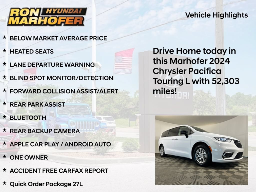 Used 2024 Chrysler Pacifica Touring-L FWD image 14