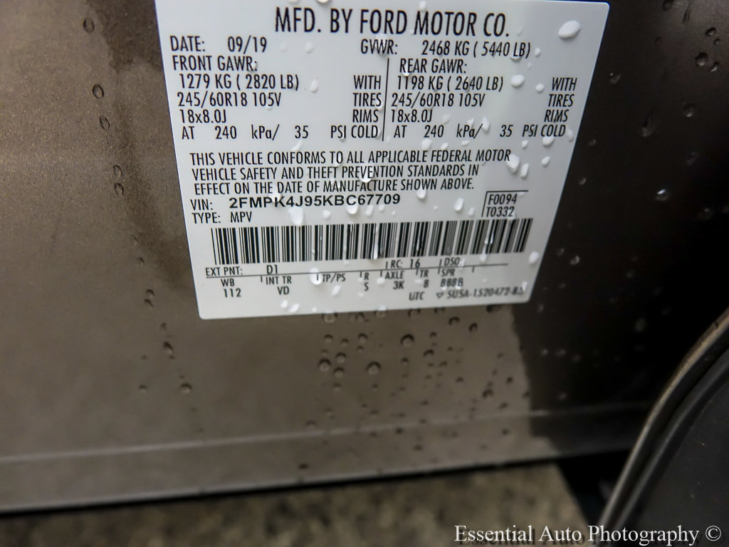 Certified 2019 Ford Edge SEL w/ Equipment Group 201A AWD/4WD image 27