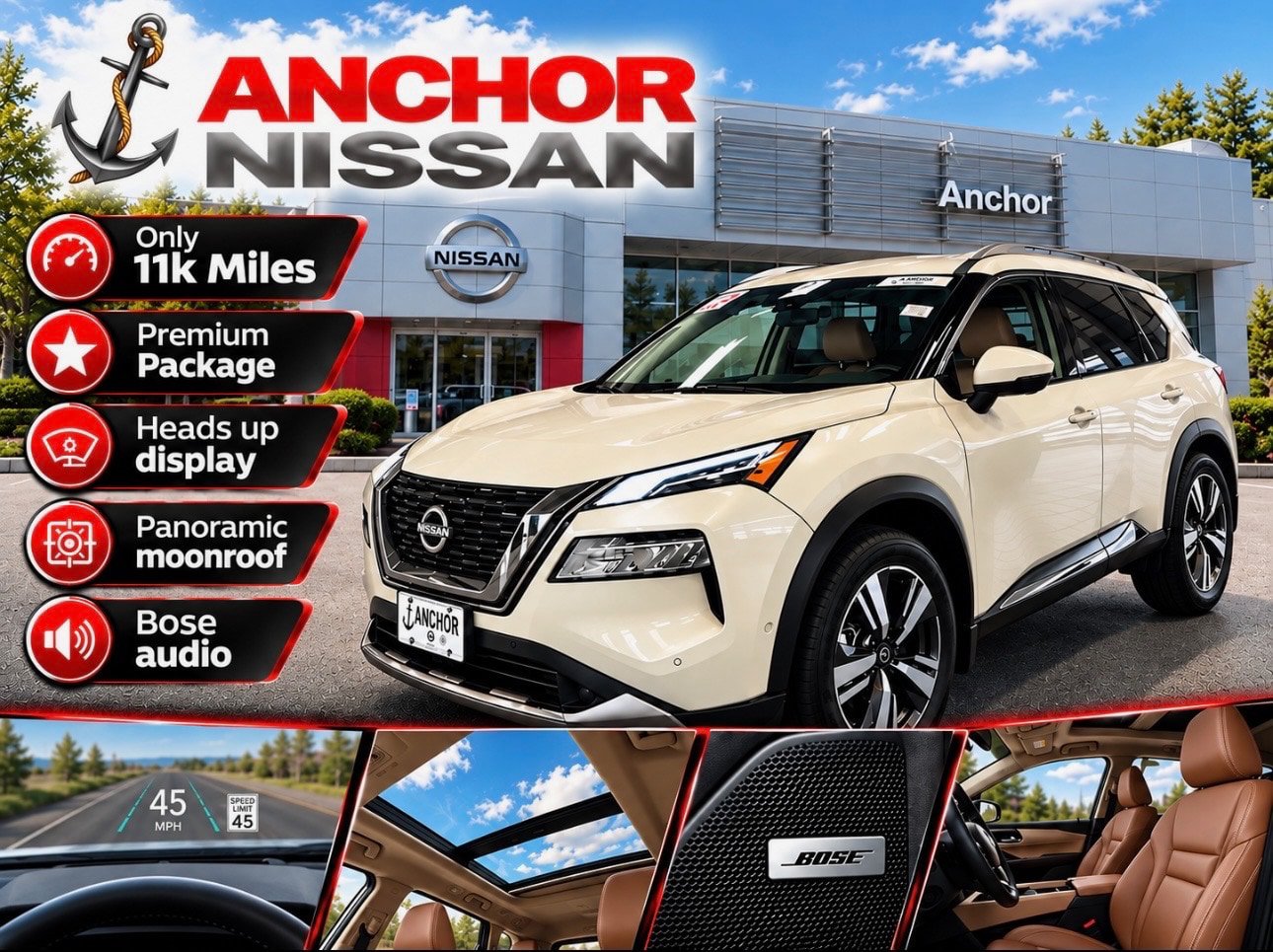 Used 2023 Nissan Rogue Platinum w/ Platinum Premium Package
