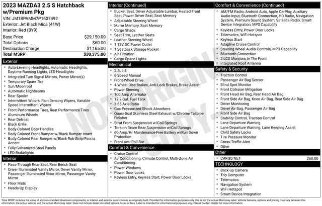 Used 2023 MAZDA MAZDA3 s image 18