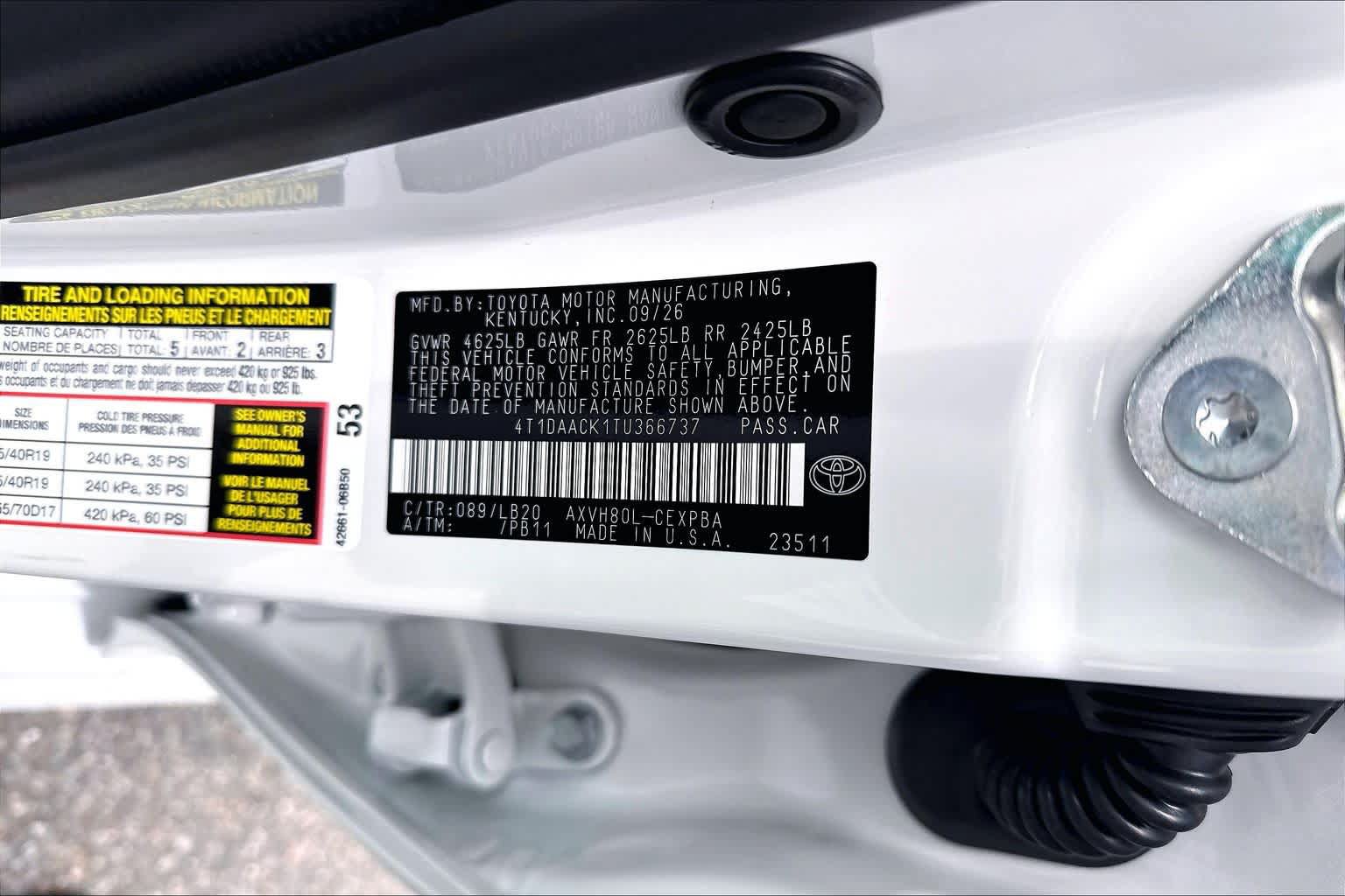 New 2026 Toyota Camry XSE FWD image 22