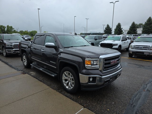 Used 2015 GMC Sierra 1500 SLT w/ SLT Crew Cab Value Package AWD/4WD image 3