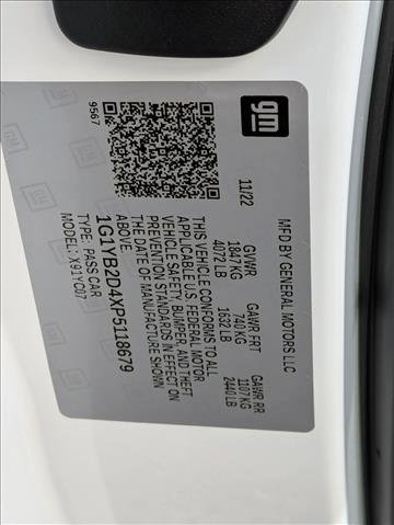 Used 2023 Chevrolet Corvette Stingray Preferred Cpe w/ Z51 Performance Package image 24