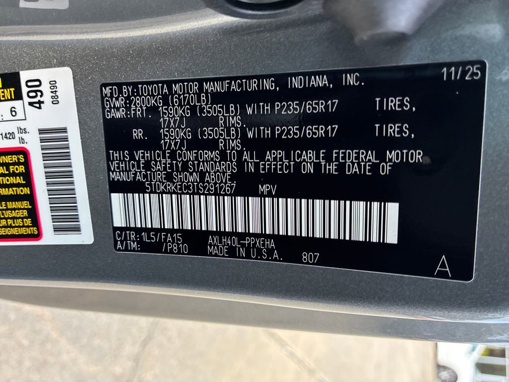 New 2026 Toyota Sienna LE image 49