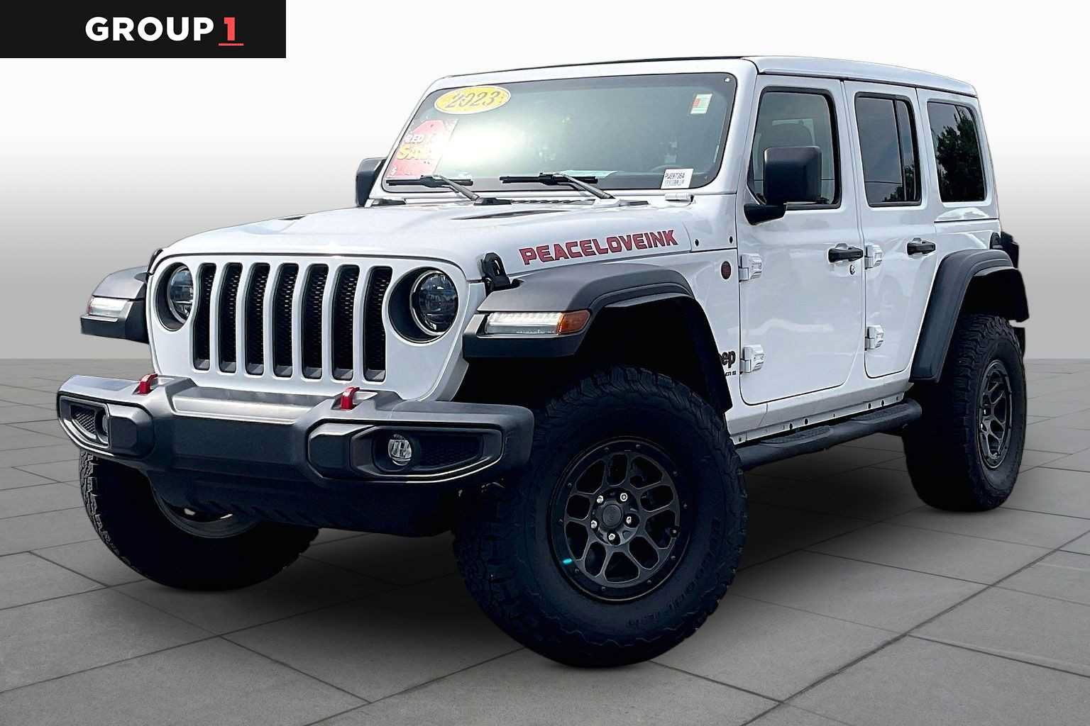 Used 2023 Jeep Wrangler Unlimited Rubicon w/ Xtreme 35 Tire Package AWD/4WD image 1