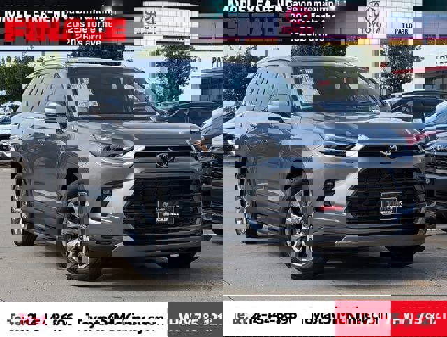 New 2025 Toyota Grand Highlander FWD