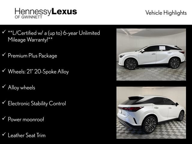 Used 2024 Lexus RX 350 w/ Accessory Package (Z1) AWD/4WD image 12
