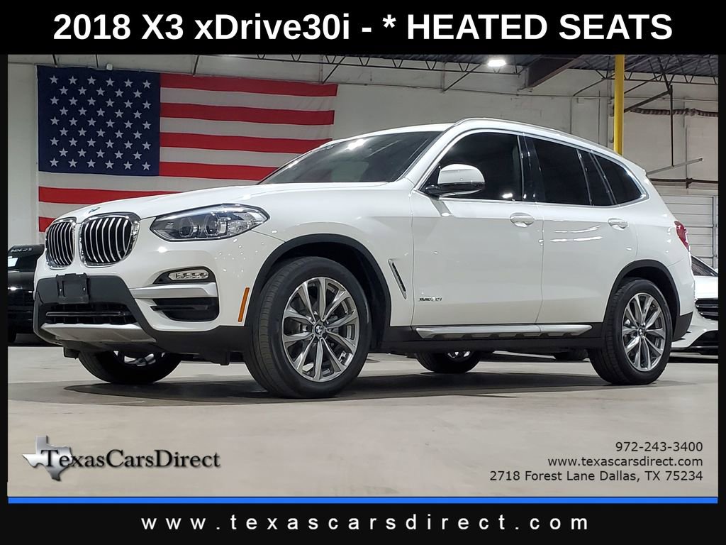Used 2018 BMW X3 xDrive30i