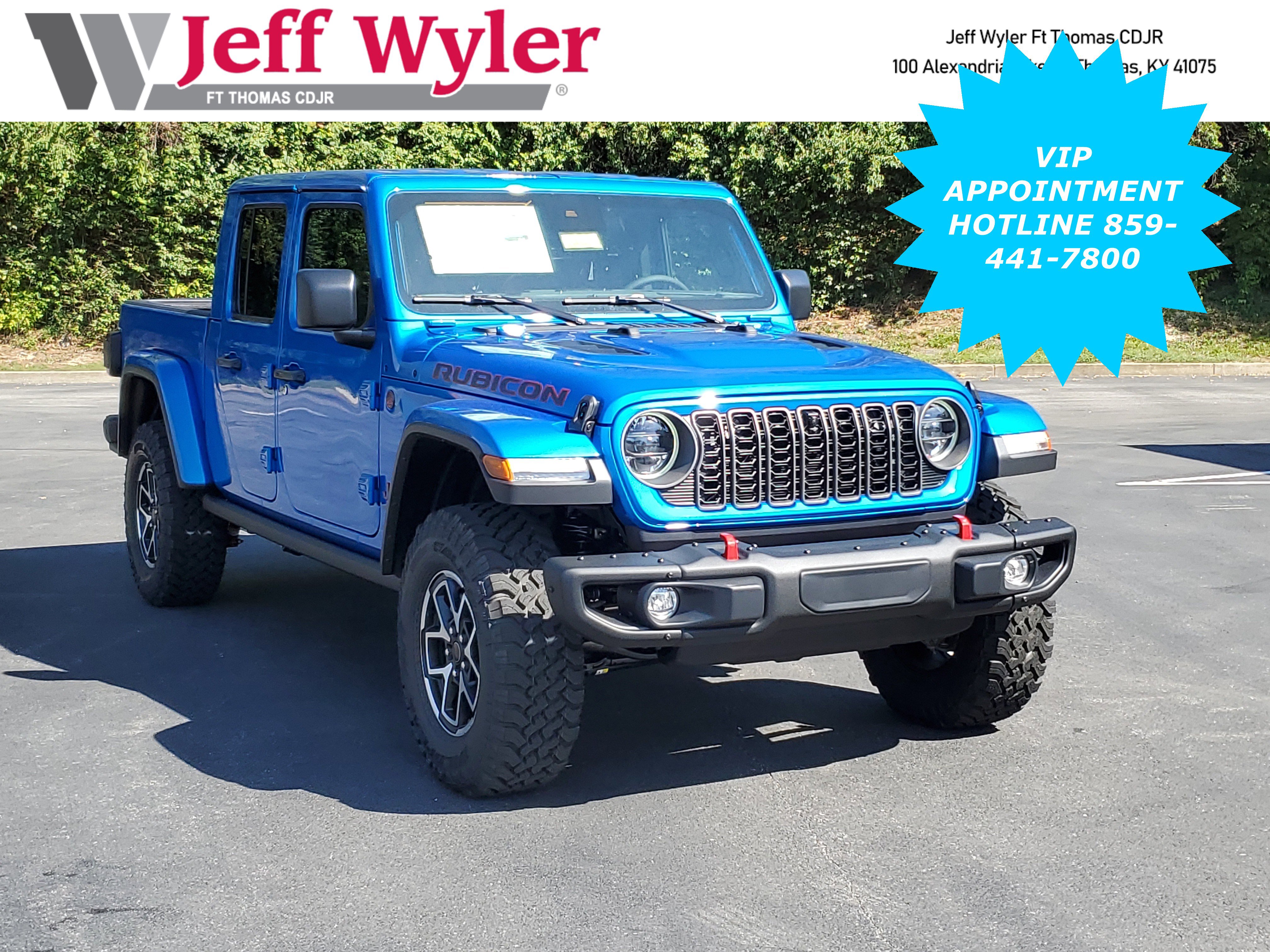 New 2025 Jeep Gladiator Rubicon